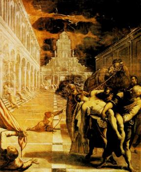 雅格佈 羅佈斯提 丁托列托 The Stealing of the Dead Body of St Mark 雅格佈 羅佈斯提 丁托列托 The Stealing of the Dead Body of St Mark